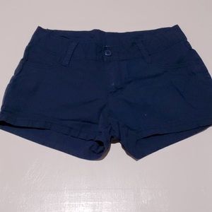 Dark Navy City Streets Shorts